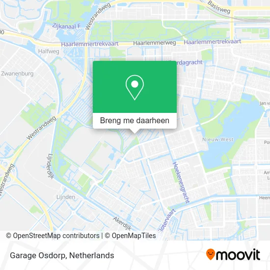 Garage Osdorp kaart