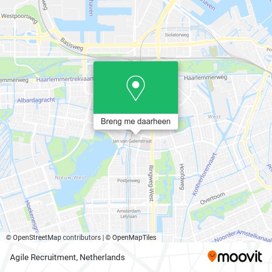 Agile Recruitment kaart