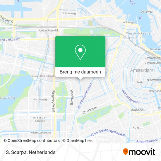 S. Scarpa kaart
