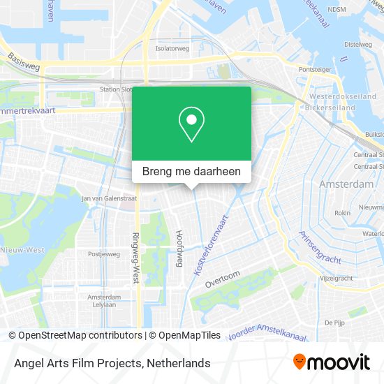 Angel Arts Film Projects kaart