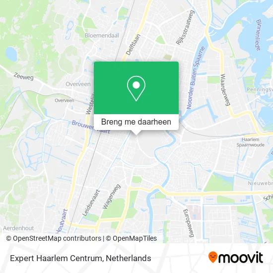 Expert Haarlem Centrum kaart