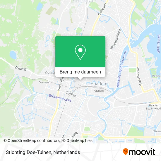 Stichting Doe-Tuinen kaart