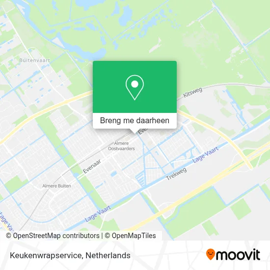 Keukenwrapservice kaart