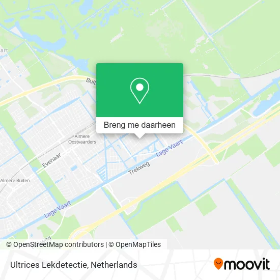 Ultrices Lekdetectie kaart