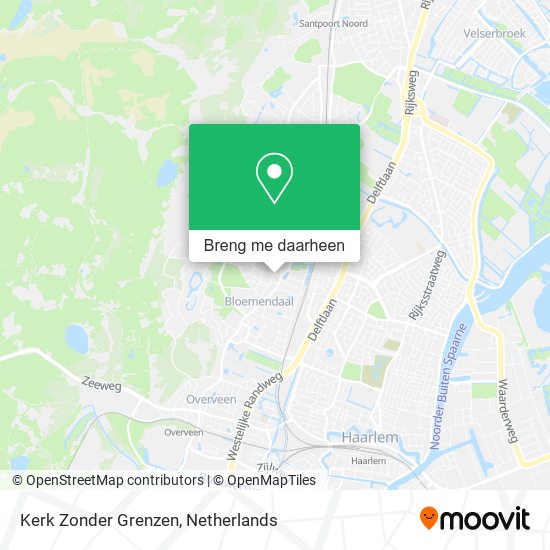 Kerk Zonder Grenzen kaart