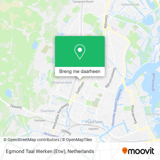 Egmond Taal Werken (Etw) kaart
