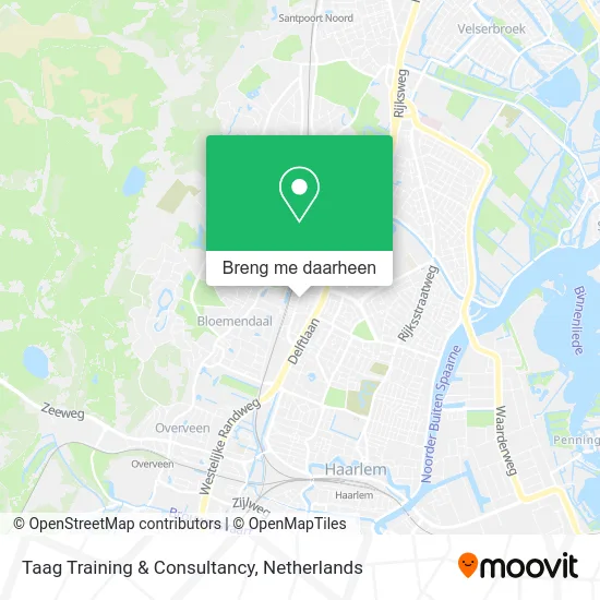 Taag Training & Consultancy kaart