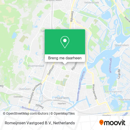 Romeijnsen Vastgoed B.V. kaart