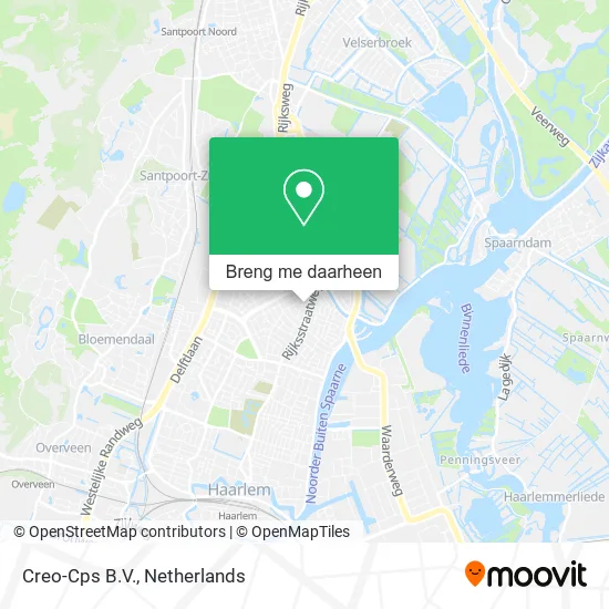 Creo-Cps B.V. kaart