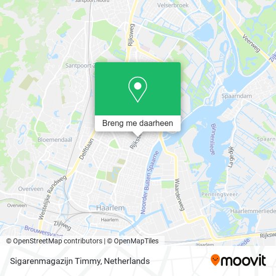 Sigarenmagazijn Timmy kaart