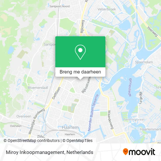 Miroy Inkoopmanagement kaart