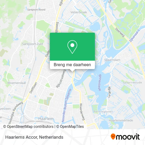 Haarlems Accor kaart