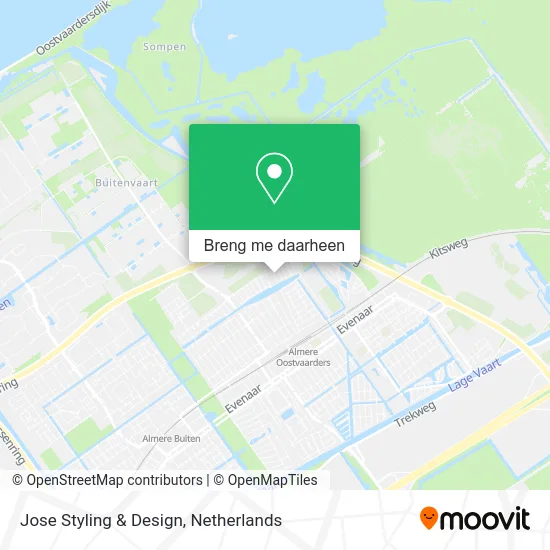 Jose Styling & Design kaart