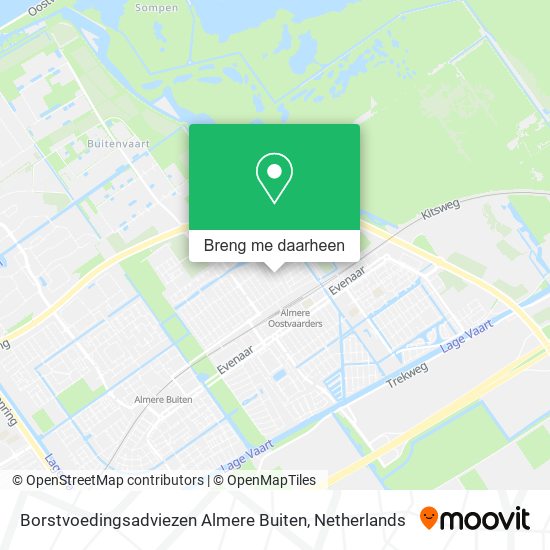 Borstvoedingsadviezen Almere Buiten kaart