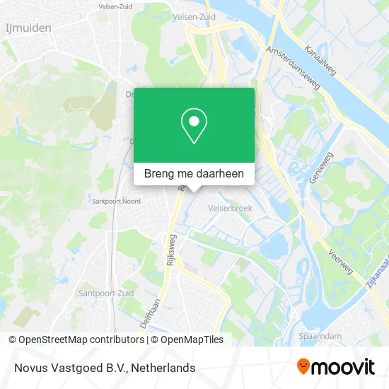 Novus Vastgoed B.V. kaart