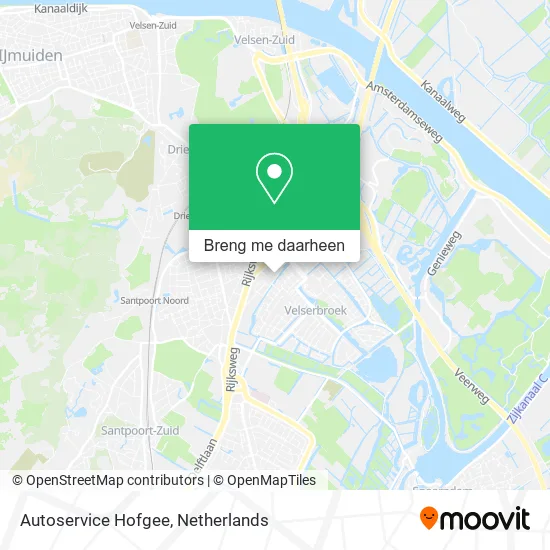 Autoservice Hofgee kaart