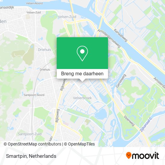 Smartpin kaart