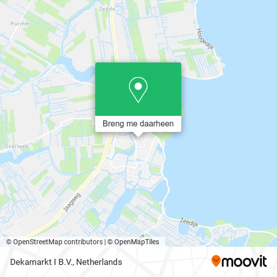 Dekamarkt I B.V. kaart