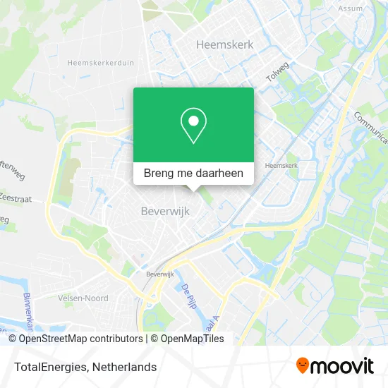 TotalEnergies kaart