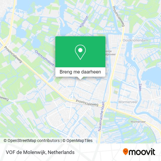 VOF de Molenwijk kaart