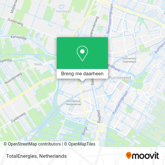 TotalEnergies kaart