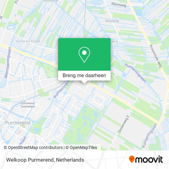 Welkoop Purmerend kaart