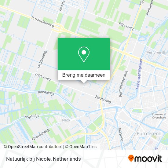 Natuurlijk bij Nicole kaart