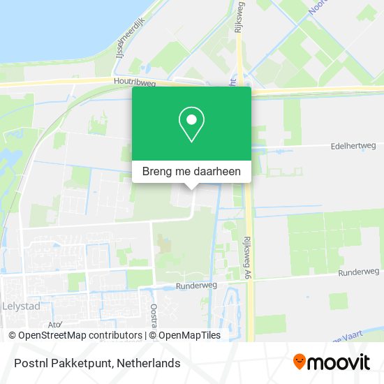 Postnl Pakketpunt kaart