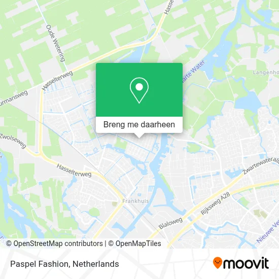 Paspel Fashion kaart