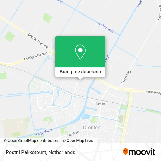Postnl Pakketpunt kaart
