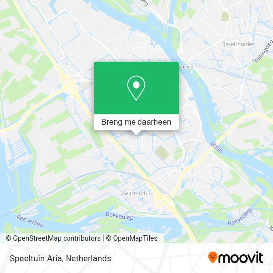 Speeltuin Aria kaart