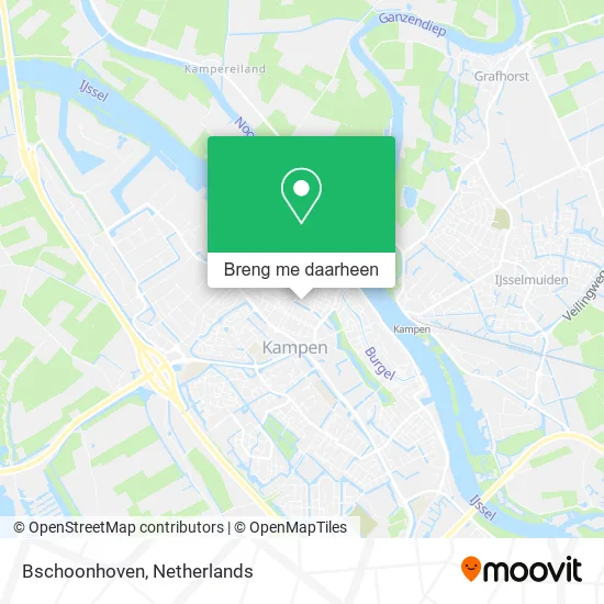 Bschoonhoven kaart