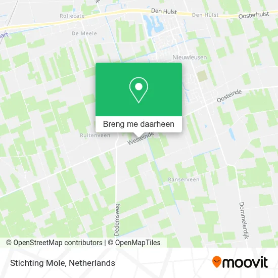 Stichting Mole kaart