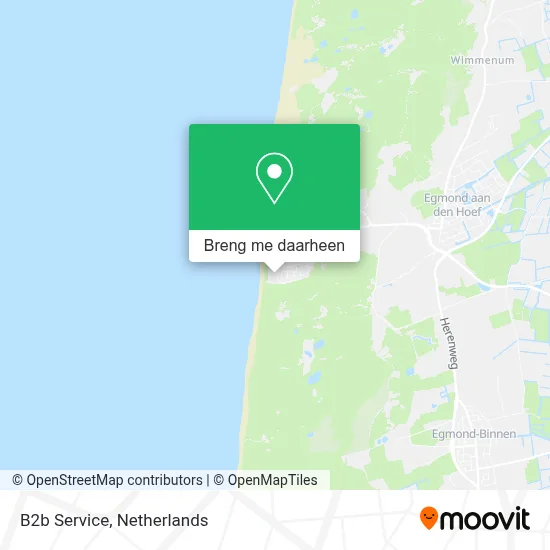 B2b Service kaart