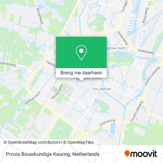 Provis Bouwkundige Keuring kaart