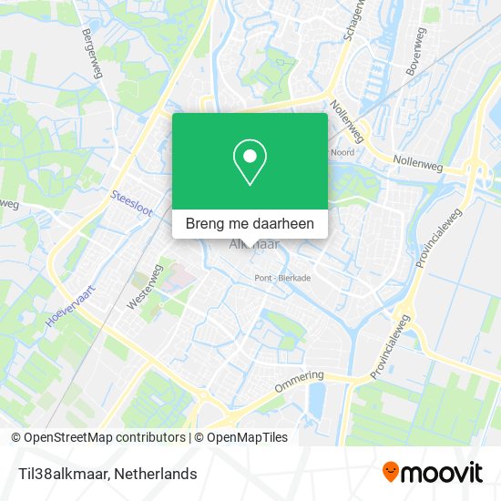 Til38alkmaar kaart