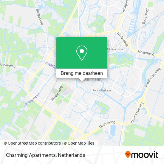 Charming Apartments kaart