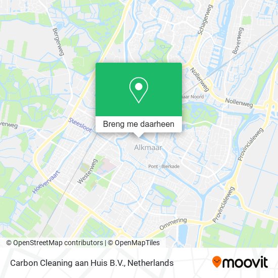 Carbon Cleaning aan Huis B.V. kaart