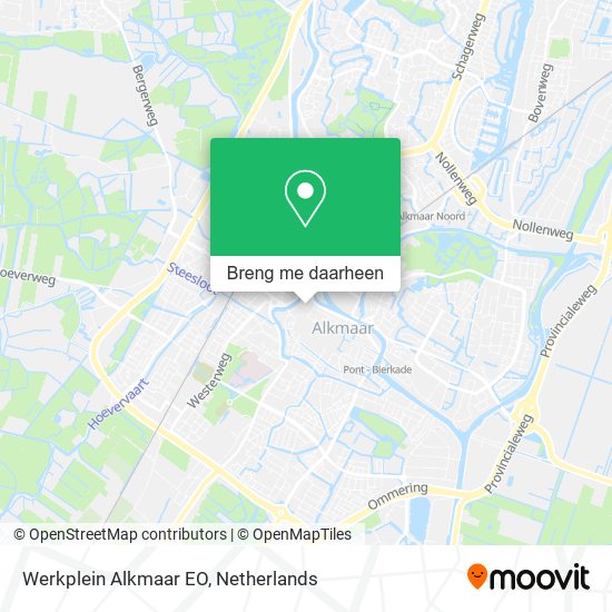 Werkplein Alkmaar EO kaart