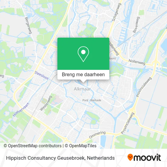 Hippisch Consultancy Geusebroek kaart