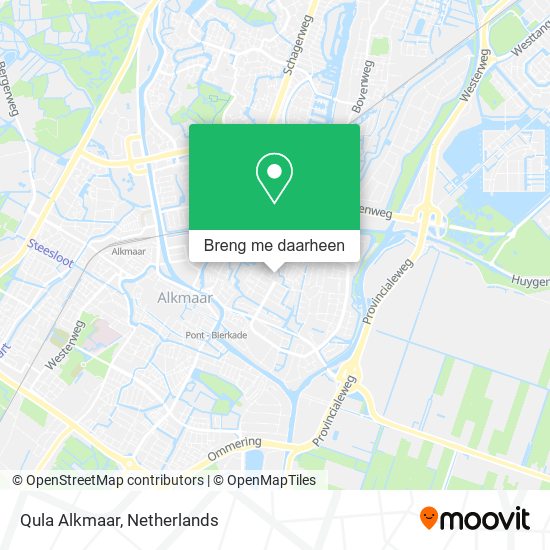 Qula Alkmaar kaart