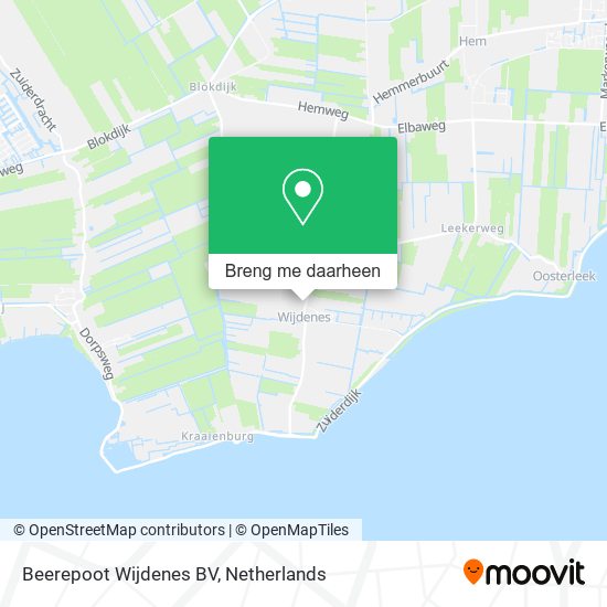 Beerepoot Wijdenes BV kaart