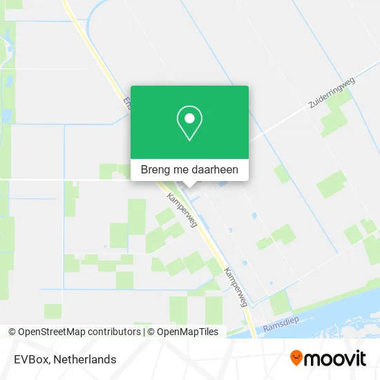 EVBox kaart