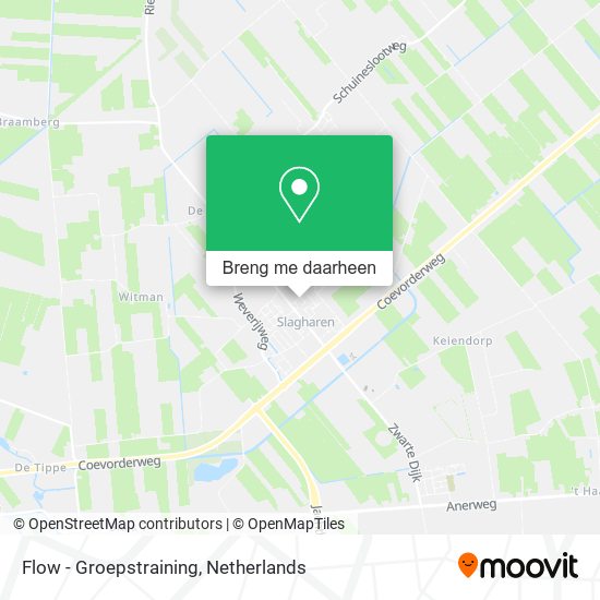 Flow - Groepstraining kaart