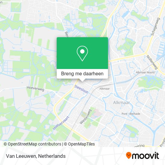 Van Leeuwen kaart