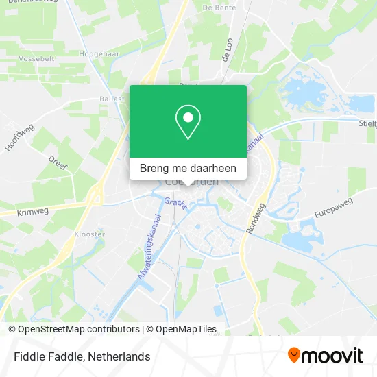 Fiddle Faddle kaart