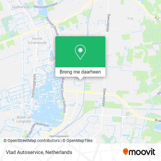 Vlad Autoservice kaart