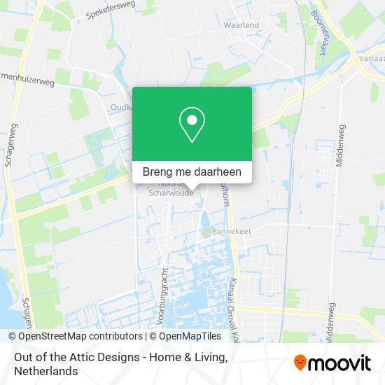 Out of the Attic Designs - Home & Living kaart