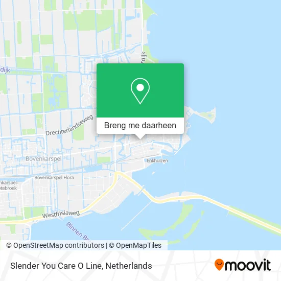 Slender You Care O Line kaart