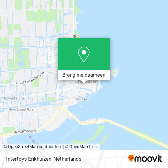 Intertoys Enkhuizen kaart